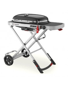 Barbecue gpl Weber 9010053 TRAVELER Pieghevole Carrellato Nero Nero