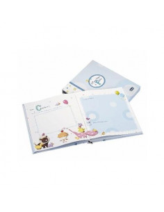 Album fotografico Chicco 23102 Libro Ricordi Azzurro Azzurro