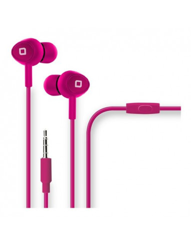 Auricolari microfono filo Sbs TEINEARTUBEP JUMPER Rosa Rosa