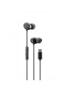 Auricolari microfono filo Cellular Line AUINEARTYPECK CLOUD Nero Nero