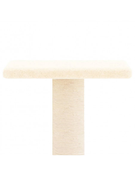 Albero per Gatti con Tiragraffi in Sisal Crema 73 cm