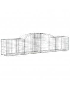 Cesto Gabbione ad Arco 300x50x60/80 cm Ferro Zincato 2