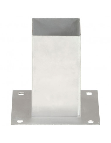 Ancoraggi Pali 4 pz in Metallo Zincato 81 mm
