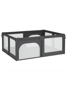 Box per Bambini con 2 Porte Grigio Scuro Tessuto Oxford 2