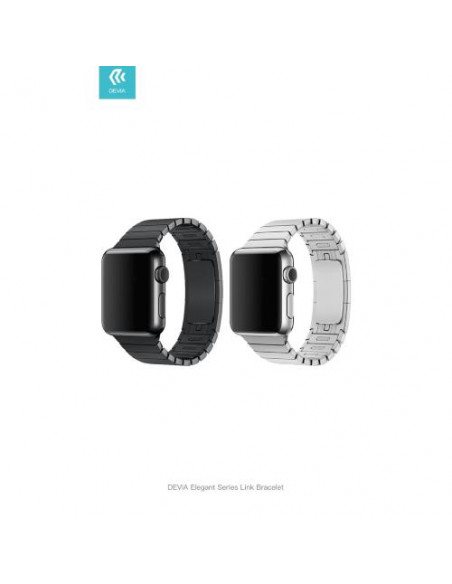 CINTURINO DEVIA APPLE WATCH 4 SERIE 38-40MM ELEGANT LINK SILVER