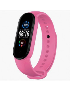 BRACCIALE IN SILICONE PER XIAOMI WATCH BAND MI 5 SPORT ROSA