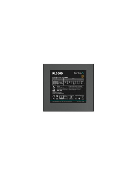 DEEPCOOL ALIMENTATORI 650W BRONZE 80 PLUS ATX 3.0 R-PL650D-FC0B-EU