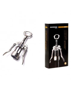 Cavatappi Ghidini Cipriano 0037 SOMMELIER Botticello Silver anticato S