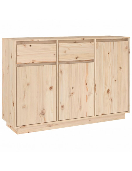 Credenza 110x34x75 cm in Legno Massello di Pino