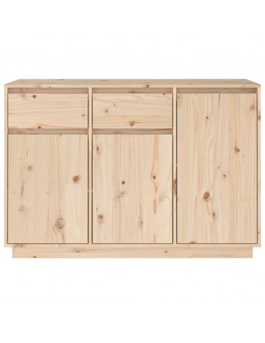 Credenza 110x34x75 cm in Legno Massello di Pino