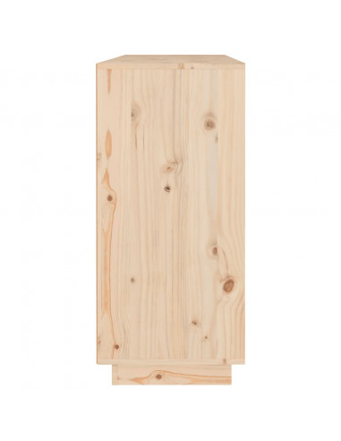 Credenza 110x34x75 cm in Legno Massello di Pino