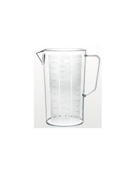 Caraffa Cosmoplast Florida Graduata Trasparente Trasparente