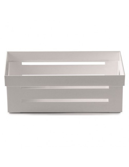 Cassetta Snips 000908 STORAGE BOX Multiuso Impilabile Bianco Bianco
