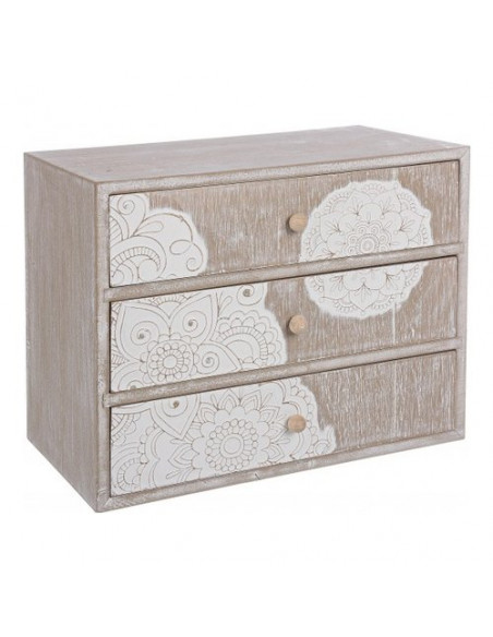 Cassettiera Yes Everyday 0130655 SHIVA Legno scuro Legno scuro