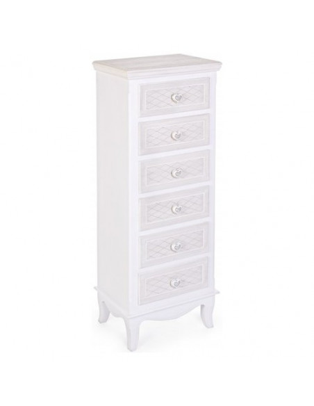 Cassettiera Yes Everyday 0744861 CHARLENE Bianco opaco Bianco opaco