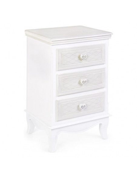 Cassettiera Yes Everyday 0744856 CHARLENE Bianco opaco Bianco opaco