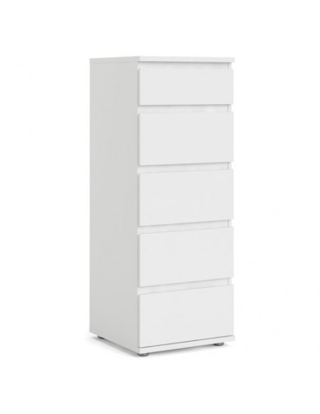 Cassettiera Tvilum 7109649 NOVA Bianco Bianco