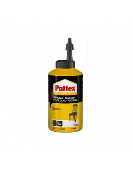 Colla vinilica Pattex 1419307 Legno Classe D2 Trasparente Trasparente