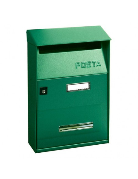 Cassetta posta Alubox 13FT VRVE EFFE Verde Verde