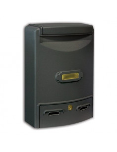 Cassetta posta Alubox 18EUMAXI VRGH EUROPA Grigio ghisa Grigio ghisa