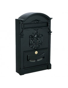 Cassetta posta Alubox 30RES VRNE RESIDENCE Nero Nero