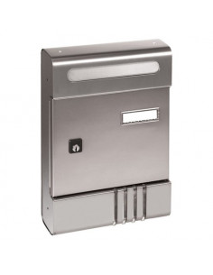 Cassetta posta Alubox 02SE AR ESSE Argento Argento