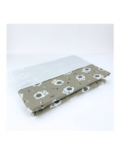Coperta lettino Baby Idea MOB Orso Beige Orso Beige