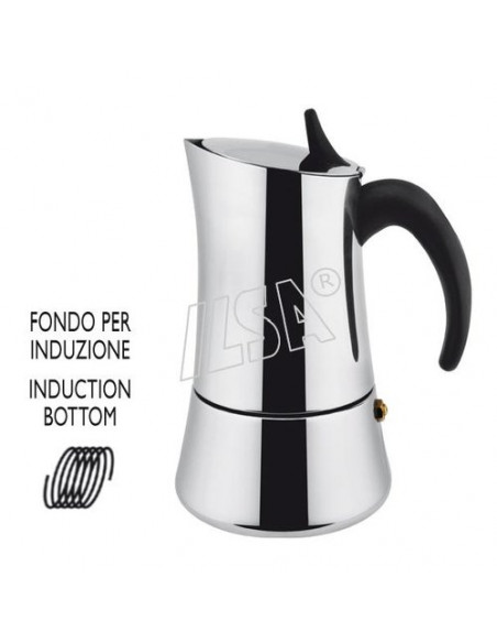 Caffettiera Ilsa 00880060ICC ELLY Acciaio lucido Acciaio lucido