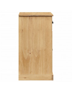 Credenza con Cassetti VIGO 78x40x75cm Legno Massello Pino