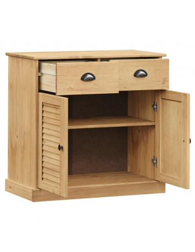 Credenza con Cassetti VIGO 78x40x75cm Legno Massello Pino