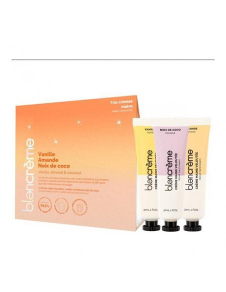 Crema mani Blancreme Paris Trio creme mani gourmet