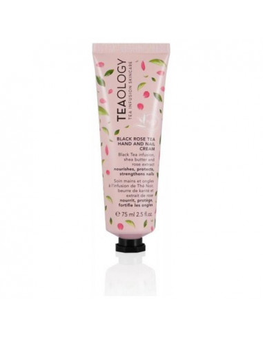 Crema mani Teaology Black rose tea hand and nail cream 75 ml
