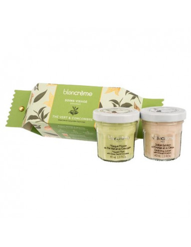 Cofanetto Blancreme Paris Crackers viso tÃ¨ verde e cetriolo
