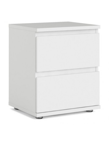 Comodino Tvilum 7109249 NOVA Bianco Bianco