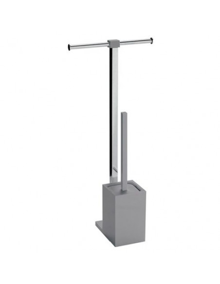 Colonna attrezzata WC Gedy RA32 08 RAINBOW Cromo e Grigio Cromo e Grig