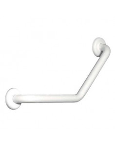 Corrimano bagno K Design EH N1212 PCX Angolare 45 Bianco Bianco