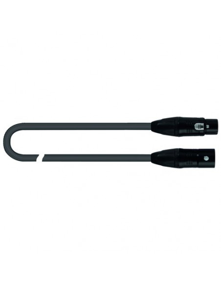 Cavo microfono Quiklok 30 02287 JUST Mf 5 Nero Nero