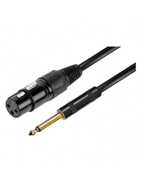Cavo microfono Ridem Rdm C76 Black Black