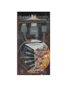Cavo adattatore Bkool BK012 Playcable 4In1 Grey Grey