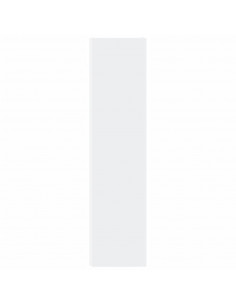 Armadio Angolare Bianco 33x33x132 cm in Truciolato