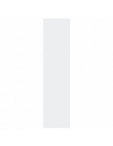 Armadio Angolare Bianco 33x33x132 cm in Truciolato