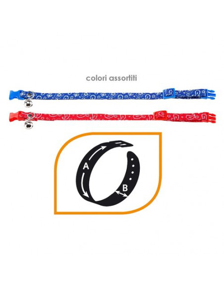 Collarino gatti Ferplast 75627099 Bandana Assortito