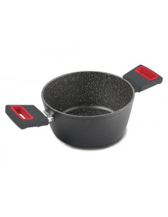 Casseruola Ghidini Cipriano 2253 VIVÃ Grigio e Rosso Grigio e Rosso