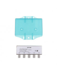 Commutatore SAT Mediasat SWI 410 B Diseq Switch 4x1 Silver Silver