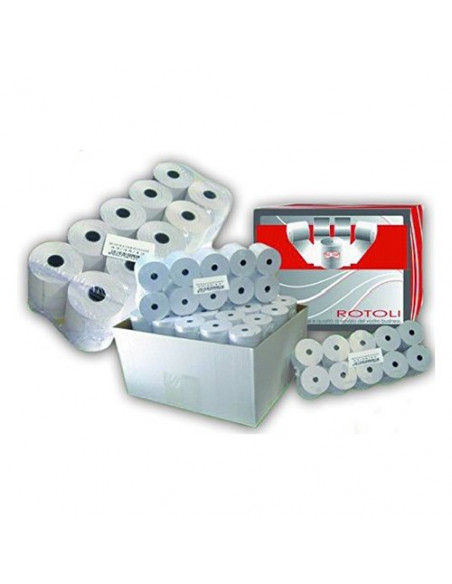 Carta calcolatrice Ngv 1005760 Rotoli Carta 57X60Mm White White