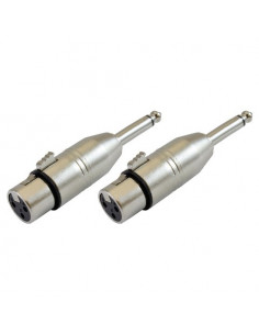 Connettore audio Ridem Rdm Cn6 Silver Silver