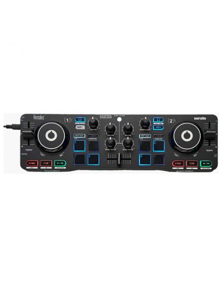 Controller disc jockey Hercules 4780884 DJCONTROL Starlight Black Blac