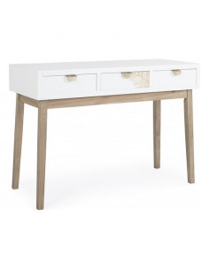 Consolle Yes Everyday 0744969 FOLIUM Bianco e Legno chiaro Bianco e Le