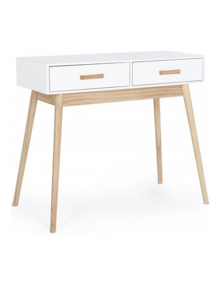 Consolle Yes Everyday 0740049 ORDINARY Bianco e Legno chiaro Bianco e