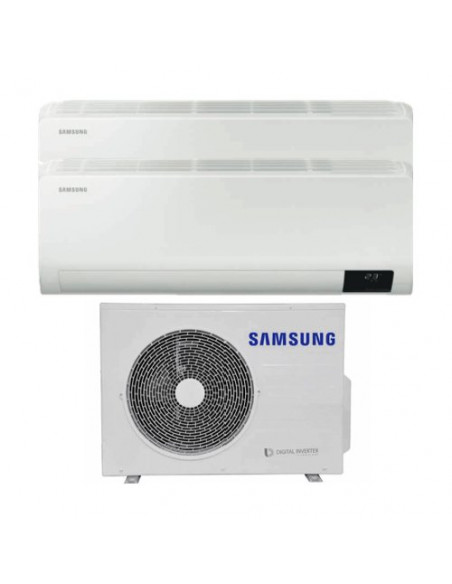 Condizionatore fisso dual Samsung LUZON Ar 12+12 Bianco Bianco